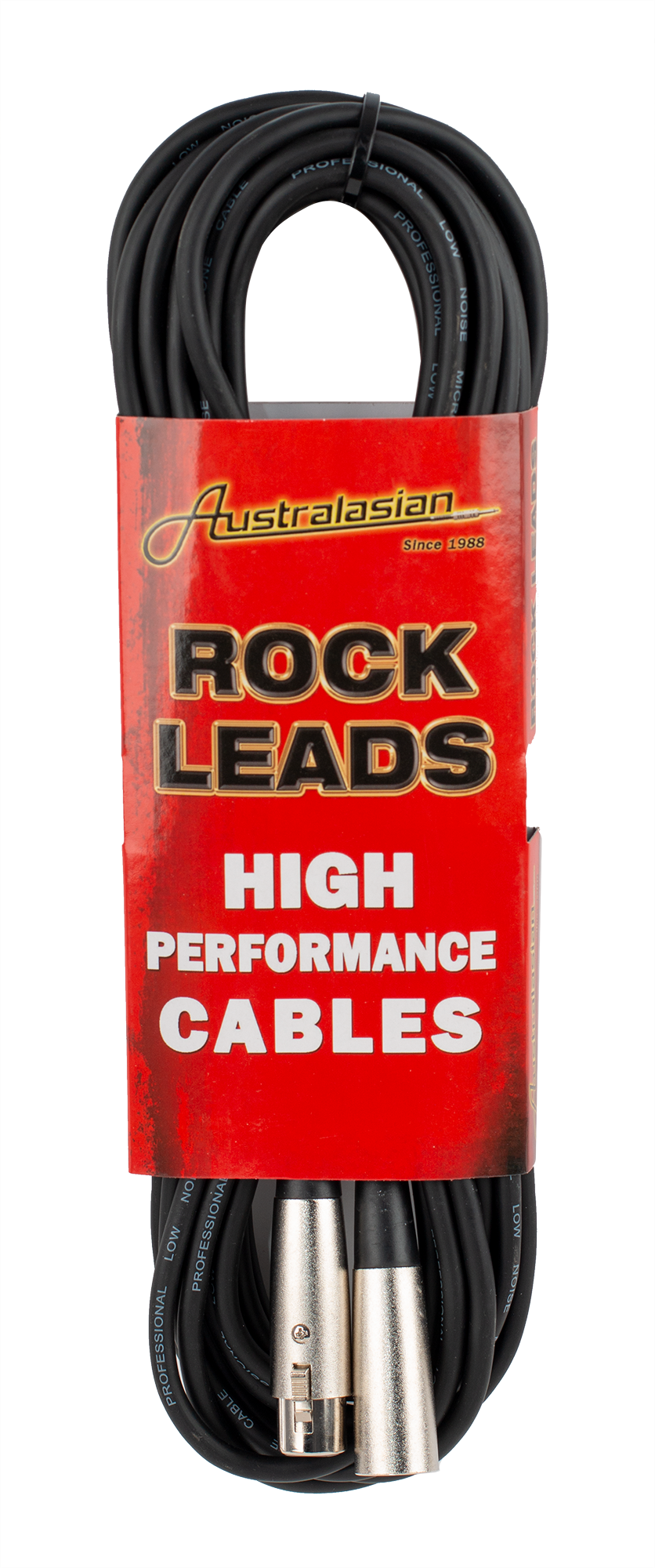 Australasian | KME31 | 30 ft Microphone/Audio Cable | Black Australasian | KME31 | 30 ft Microphone/Audio Cable | Black